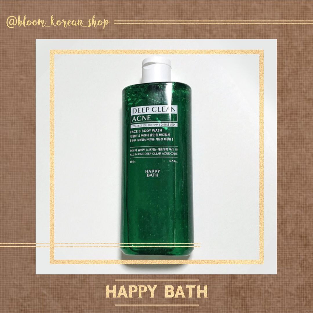 ژل شست‌وشوی صورت و بدن ضدجوش Happy Bath