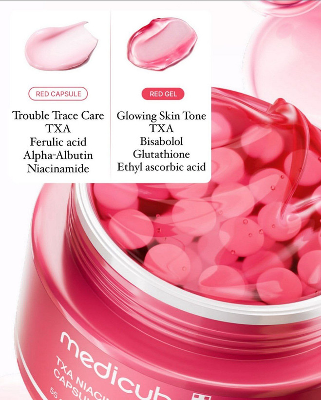 کرم ترانگزامیک اسید کپسولی Medicube