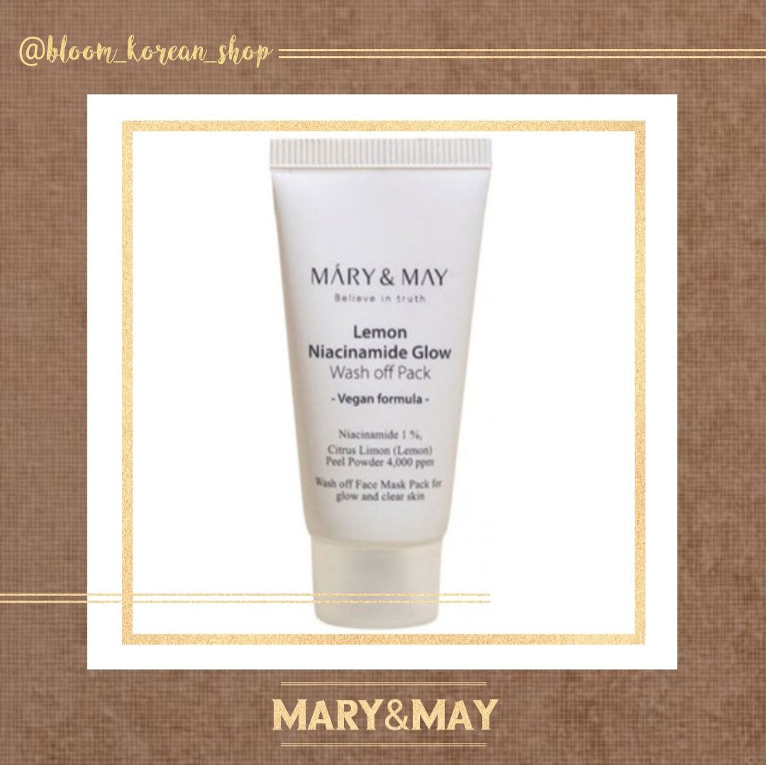 ماسک لیمو و نیاسینامید Mary&may
