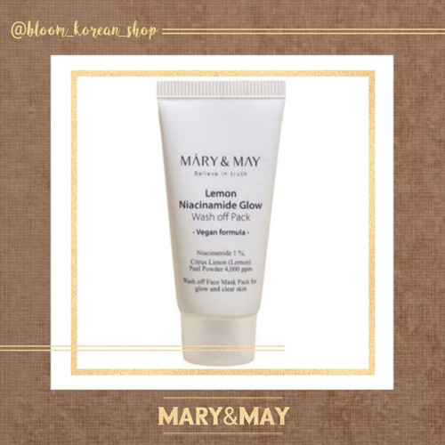 ماسک لیمو و نیاسینامید Mary&may