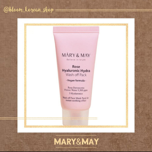 ماسک رز و هیالورونیک Mary&may