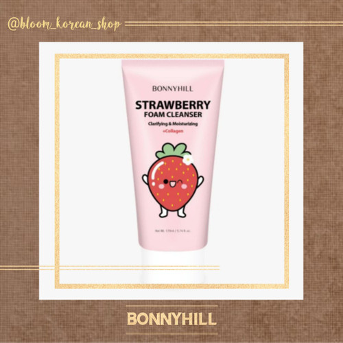 فوم توت فرنگی و کلاژن Bonnyhill