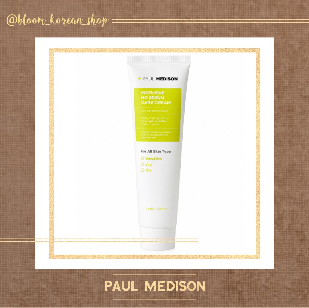 کرم مرطوب کننده و کنترل چربی PAUL MEDISON