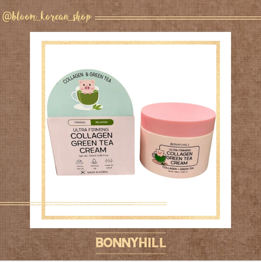 کرم کلاژن و چای سبز Bonnyhill