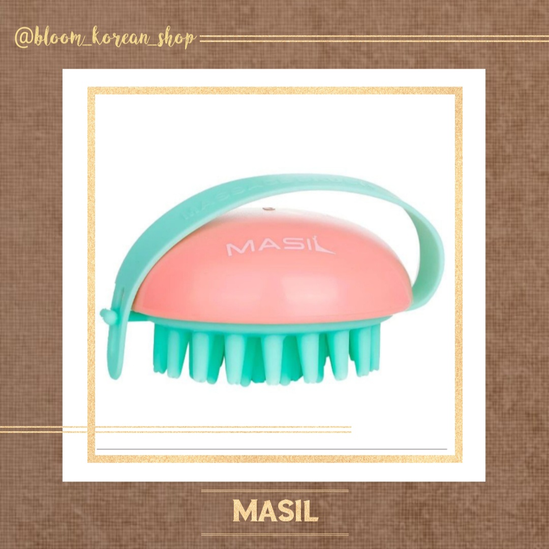 ماساژور سیلیکونی کف سر masil