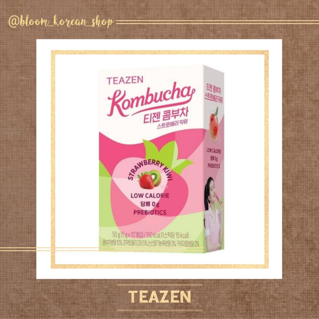 کامبوجا توت فرنگی و کیوی TEAZEN