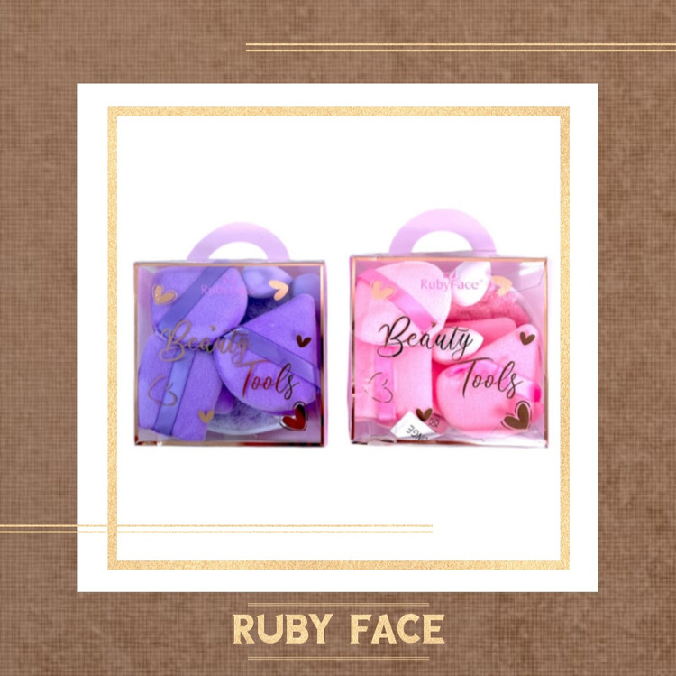 ست ۹ تکه پد آرایشی حوله ای Ruby Face