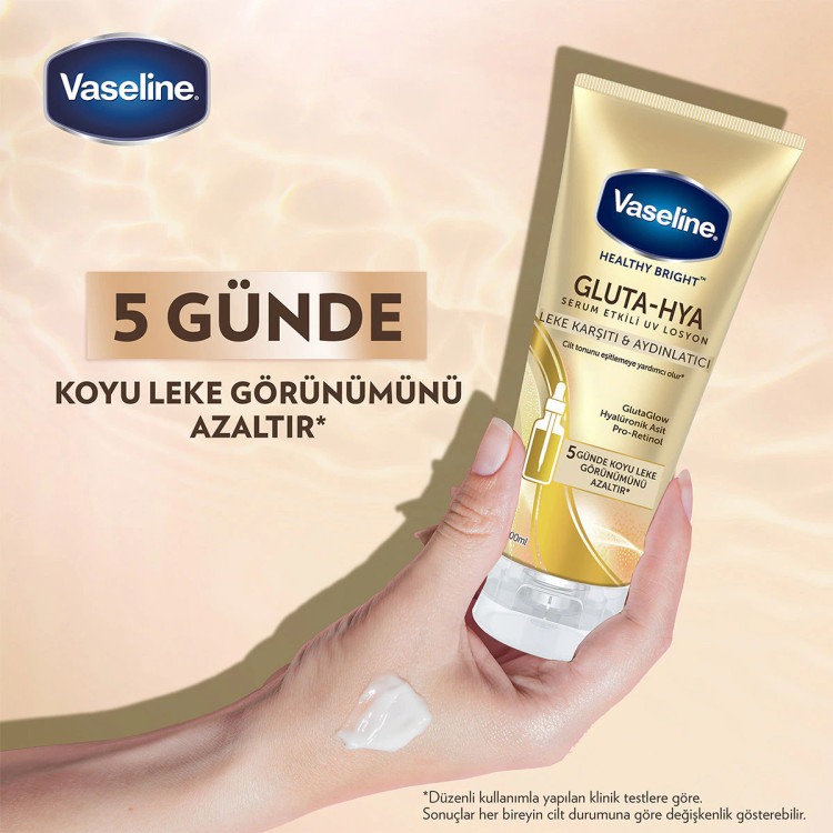 لوسیون بدن گلوتا-هیا ضدلک و روشن کننده Vaseline