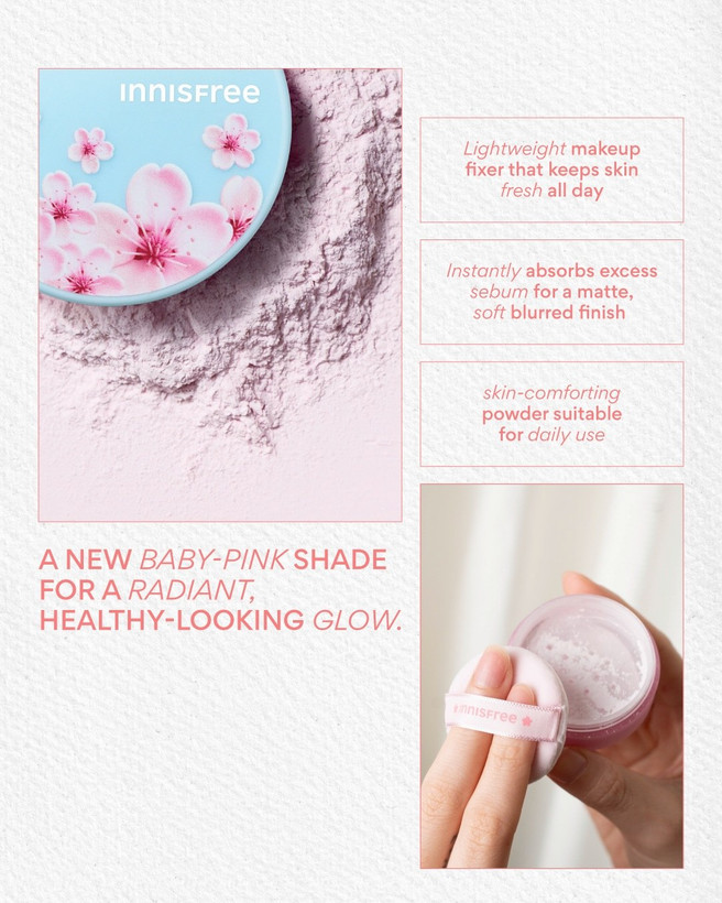 پودر مات کننده صورتی Innisfree