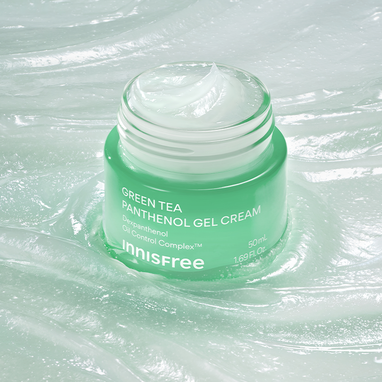 ژل کرم چای سبز و پانتنول Innisfree