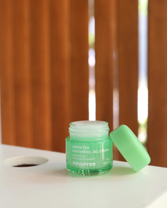 ژل کرم چای سبز و پانتنول Innisfree