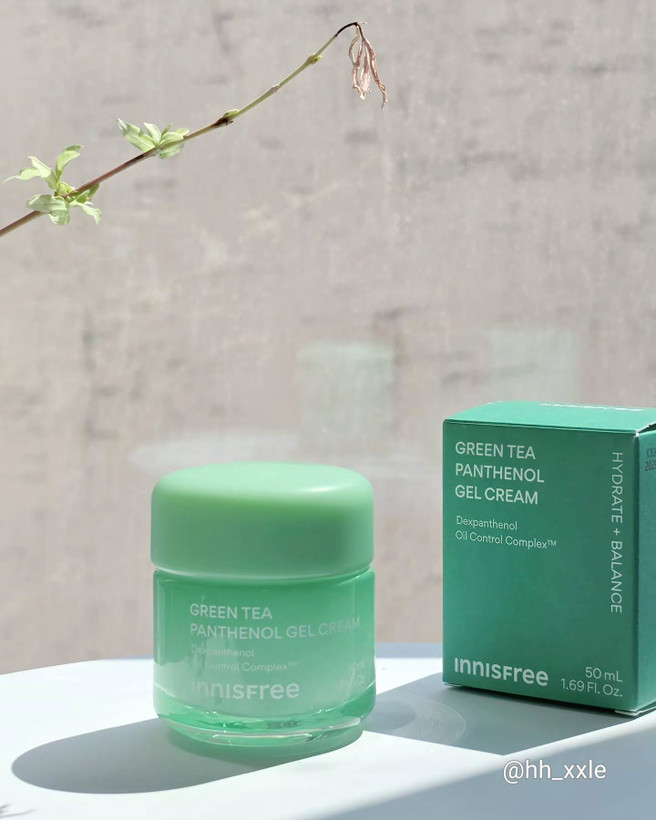 ژل کرم چای سبز و پانتنول Innisfree