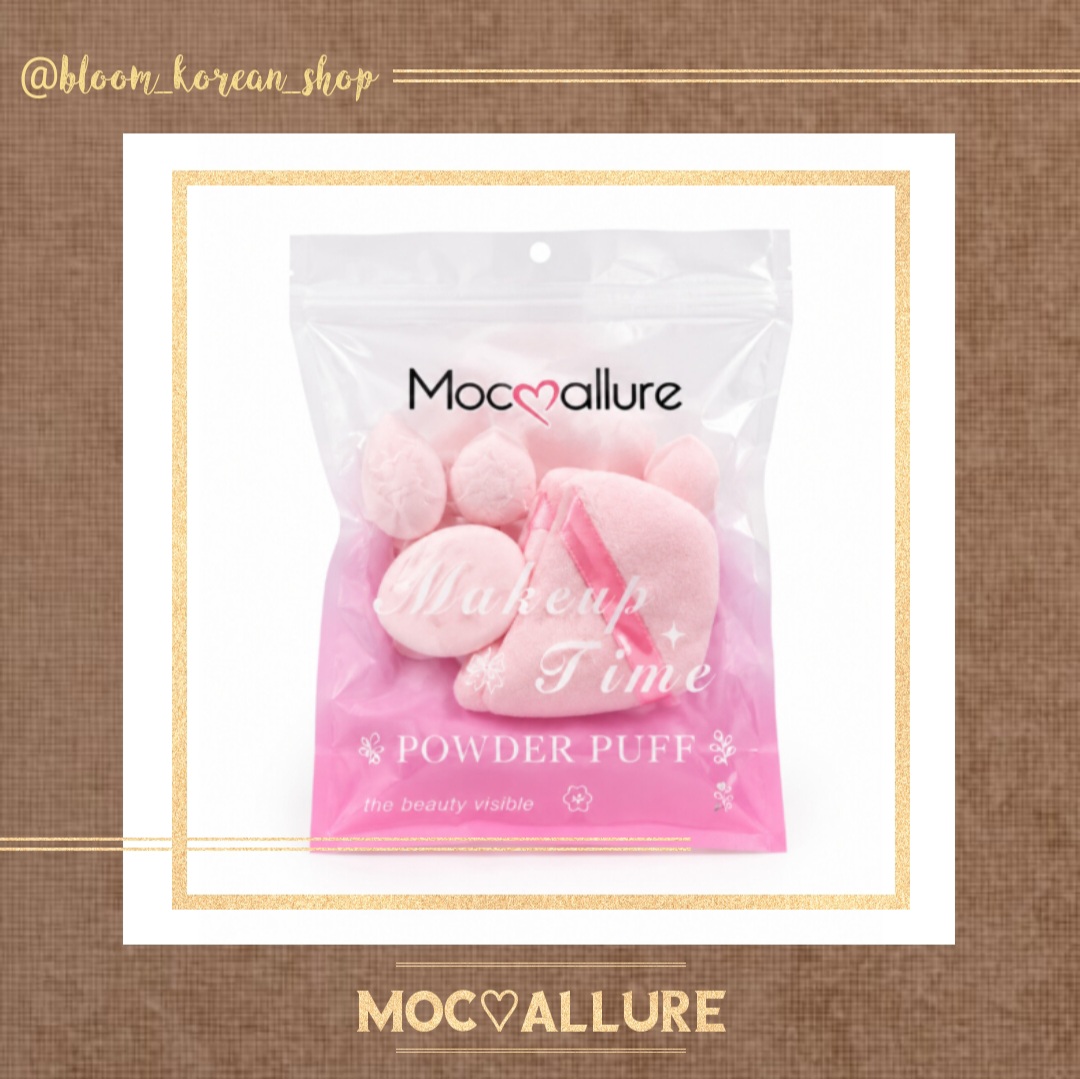 ست ۹ تکه پد آرایشی moc♡allure