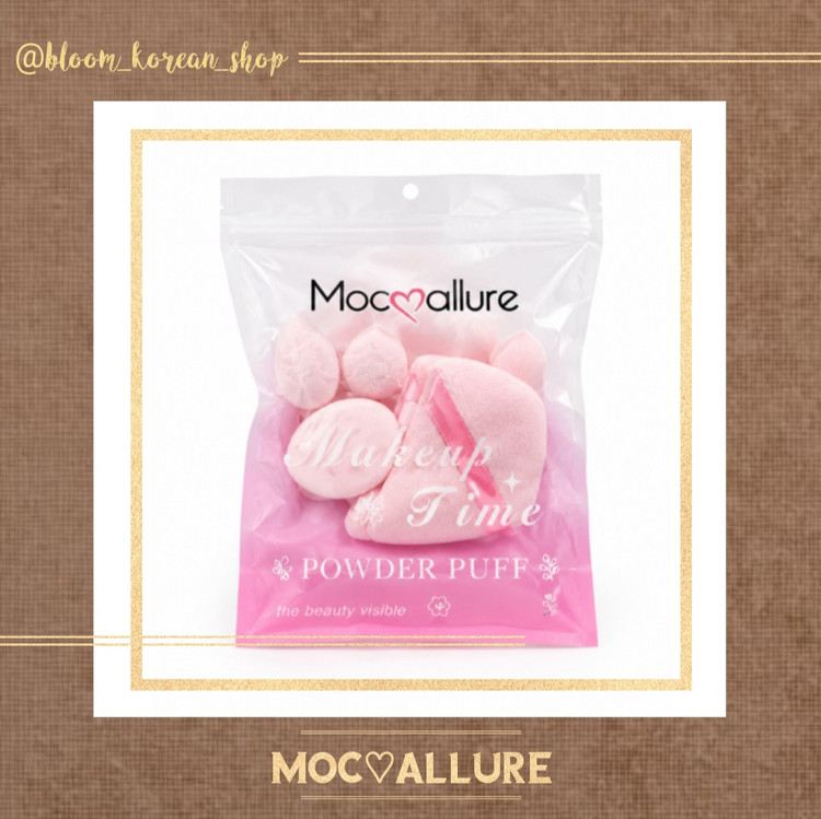 ست ۹ تکه پد آرایشی moc♡allure