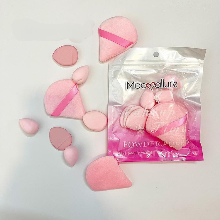 ست ۹ تکه پد آرایشی moc♡allure