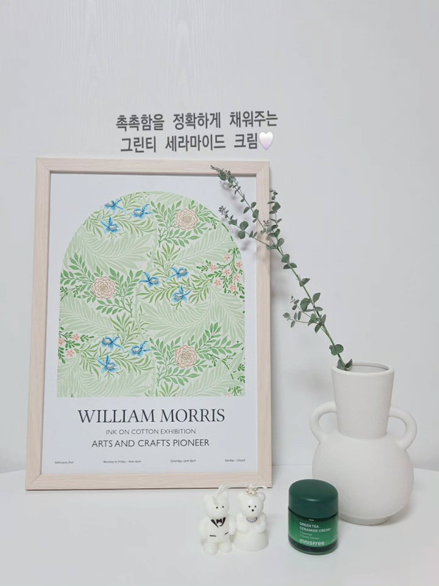 کرم چای سبز و سراماید Innisfree
