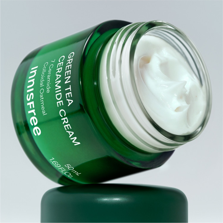 کرم چای سبز و سراماید Innisfree